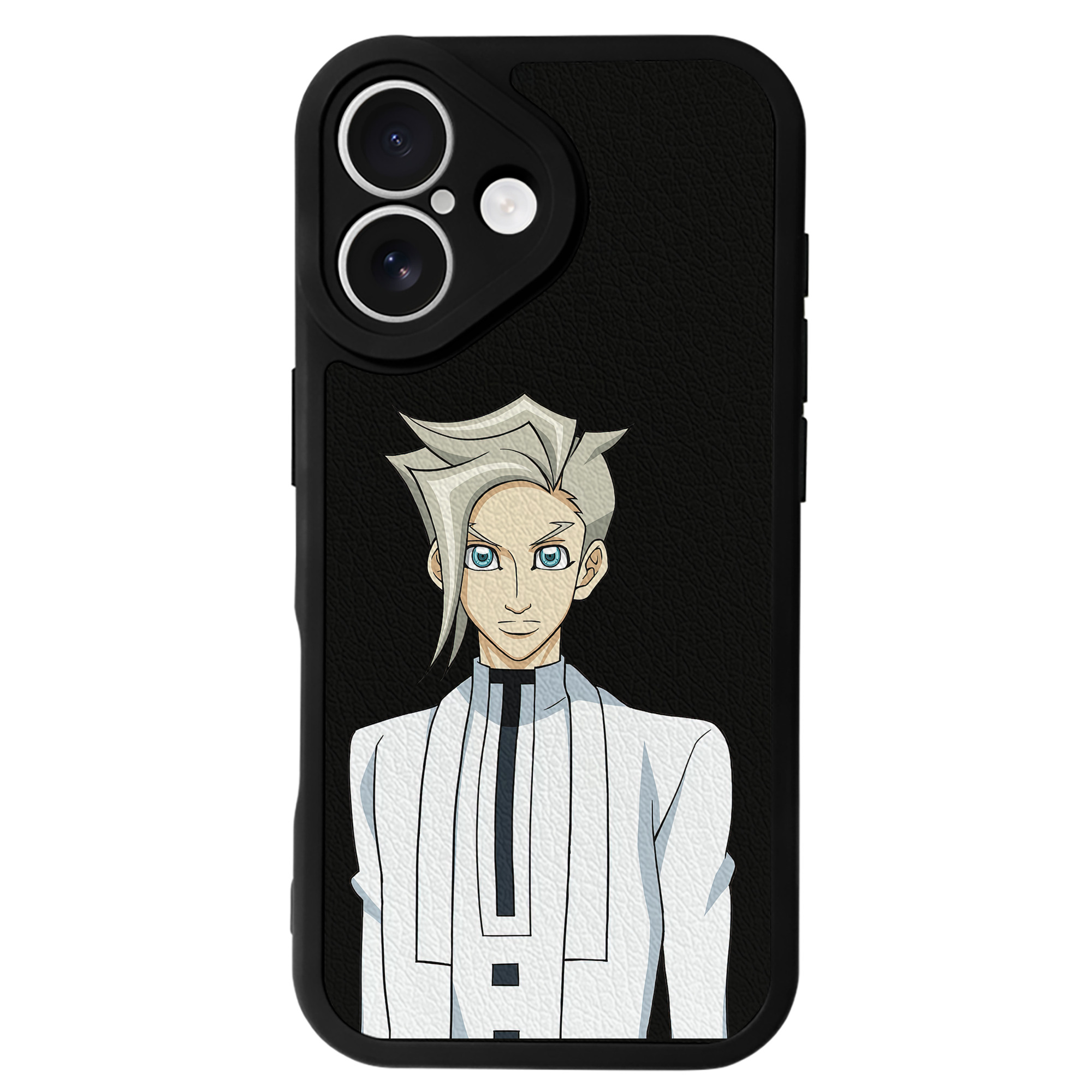 遊☆戯☆王 Yu-Gi-Oh! 【iPhone 16シリーズ対応】シリコンスマホケース（レザー調） 材質：シリコン